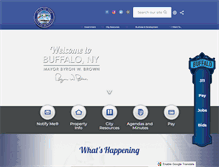 Tablet Screenshot of city-buffalo.org